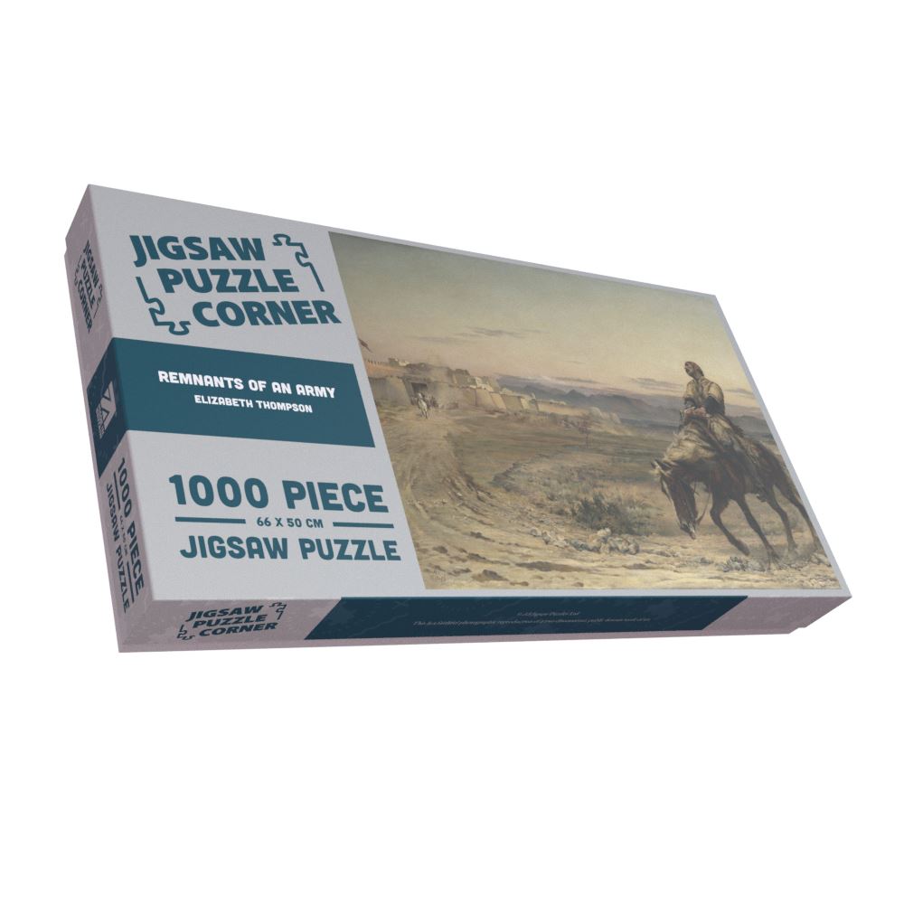 Elizabeth Thompson - Remnants of an Army 1000 or 500 Piece Jigsaw Puzzle