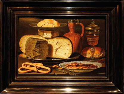 Still Life with Cheeses Jigsaw Puzzle - Clara Peeters