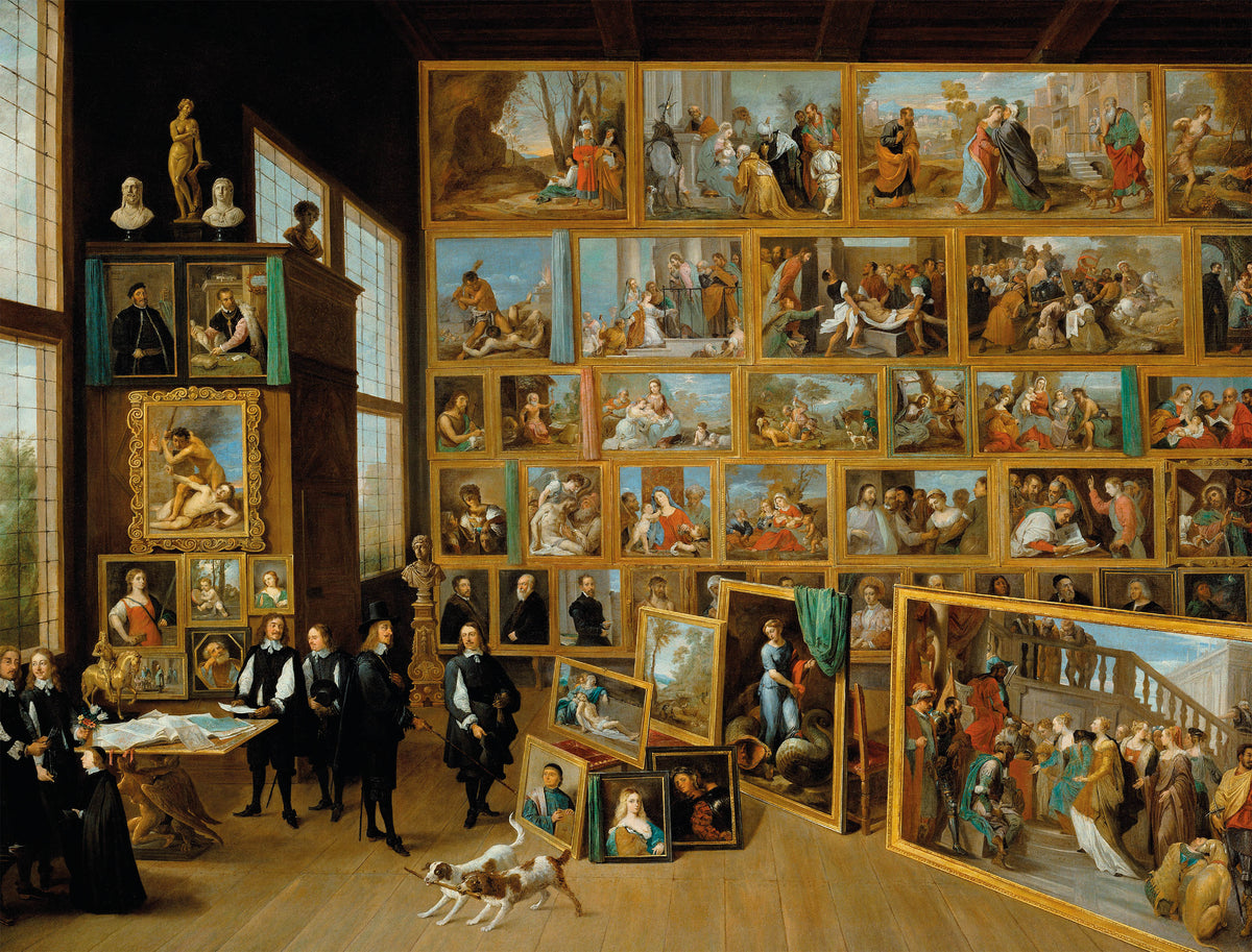 Archduke Leopold Gallery Jigsaw Puzzle - David Teniers