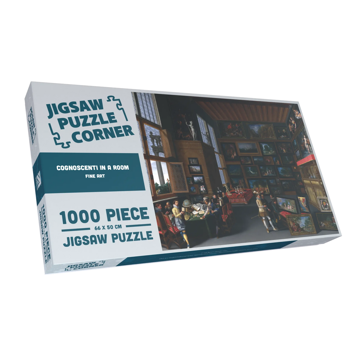 Cognoscenti in a Room Jigsaw Puzzle - Fine Art