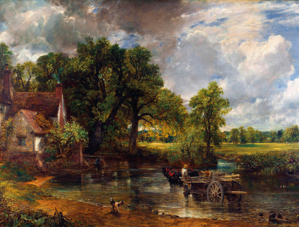 The Hay Wain Jigsaw Puzzle - John Constable