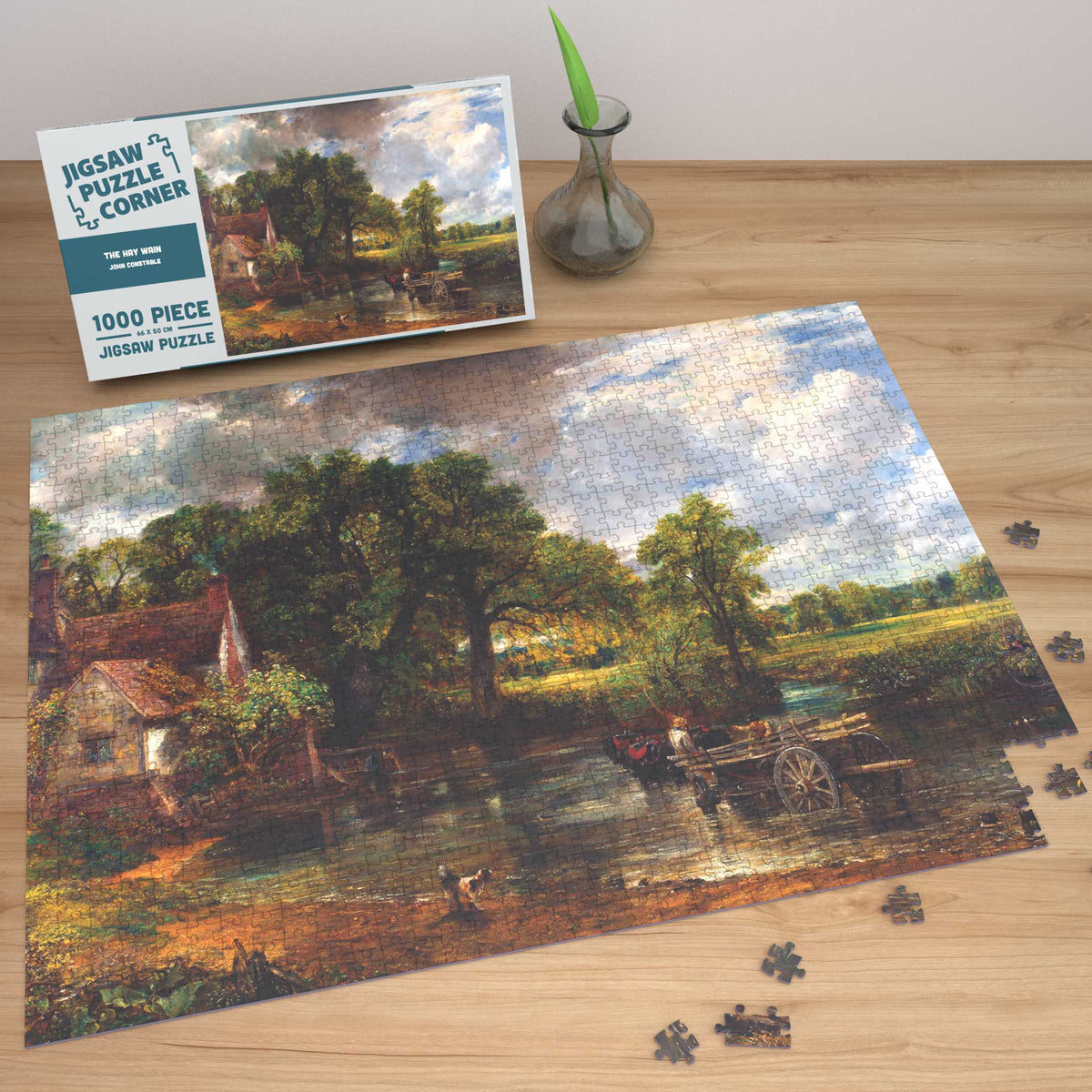 The Hay Wain Jigsaw Puzzle - John Constable