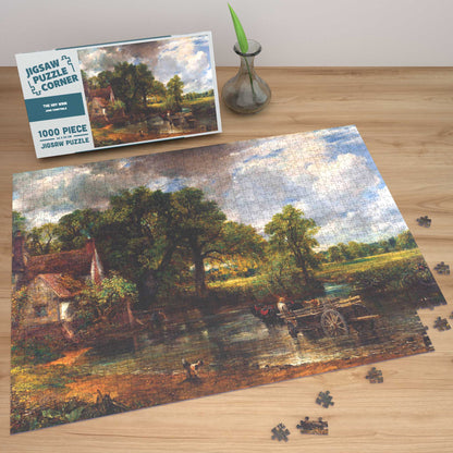 The Hay Wain Jigsaw Puzzle - John Constable