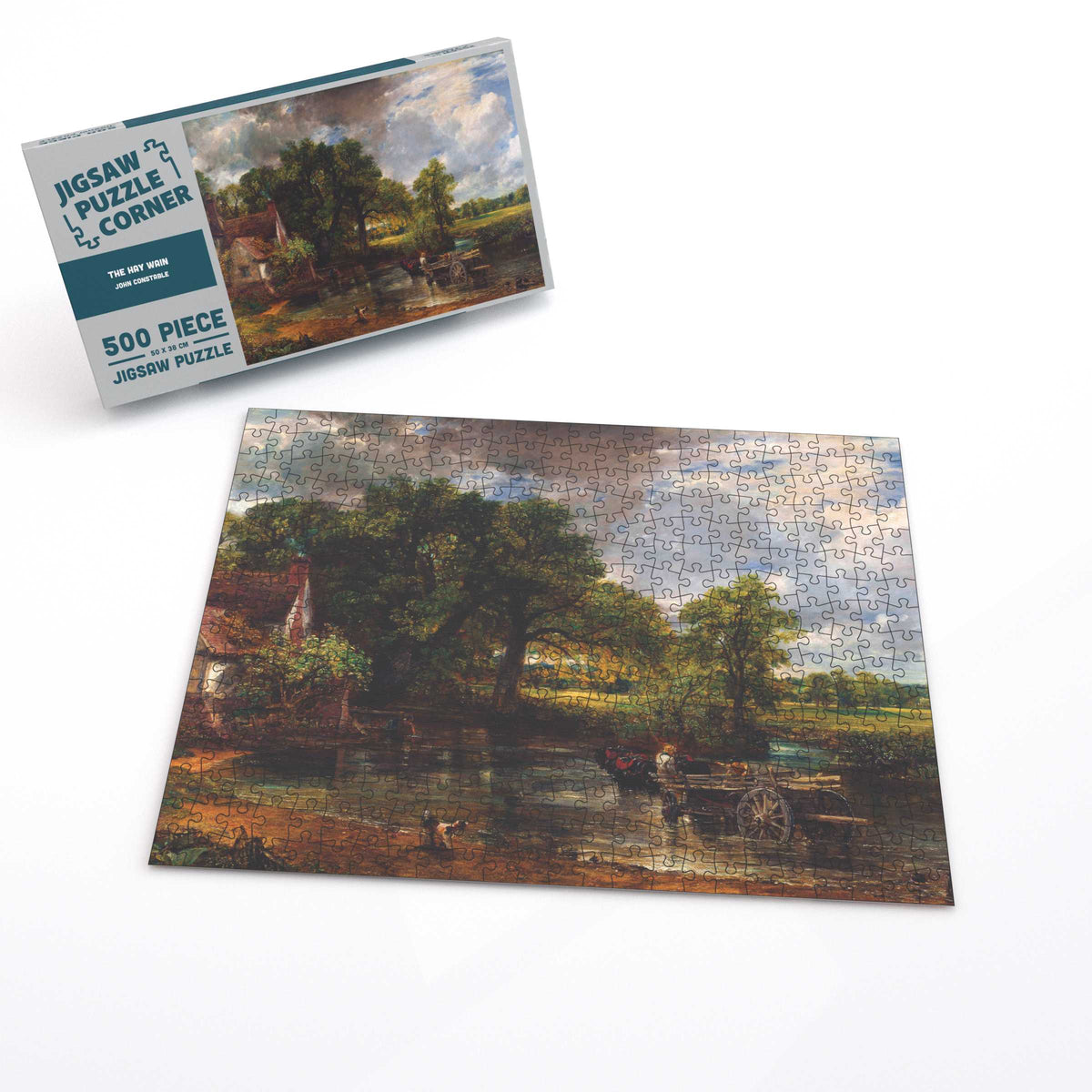The Hay Wain Jigsaw Puzzle - John Constable