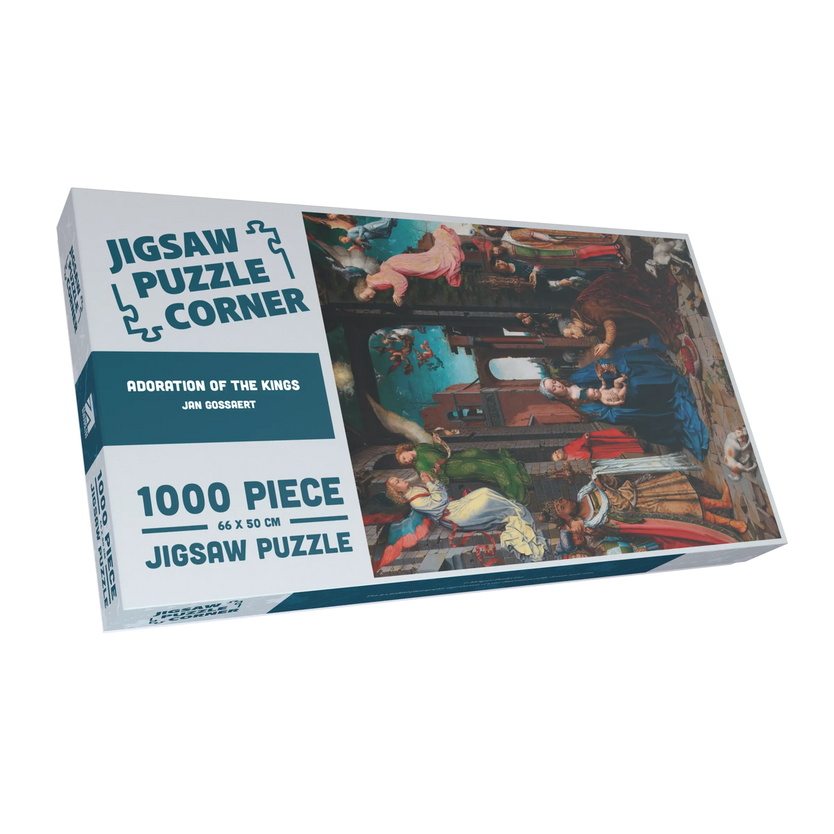 Adoration of the Kings Jigsaw Puzzle -  Jan Gossaert
