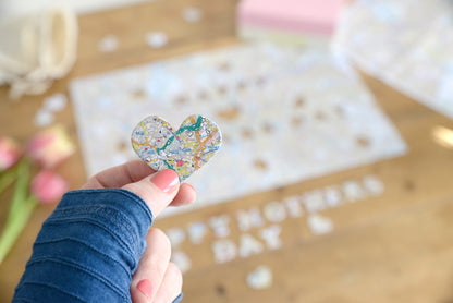 Puzzle de la fête des mères dans sa ville natale au Royaume-Uni