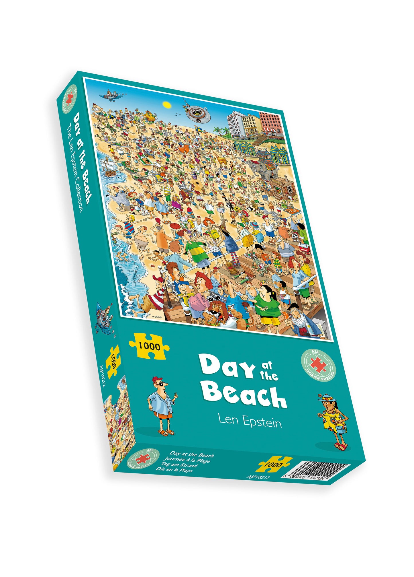 Tag am Strand – Len Epstein 1000-teiliges Puzzle