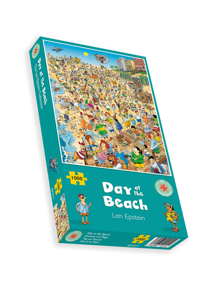 Tag am Strand – Len Epstein 1000-teiliges Puzzle