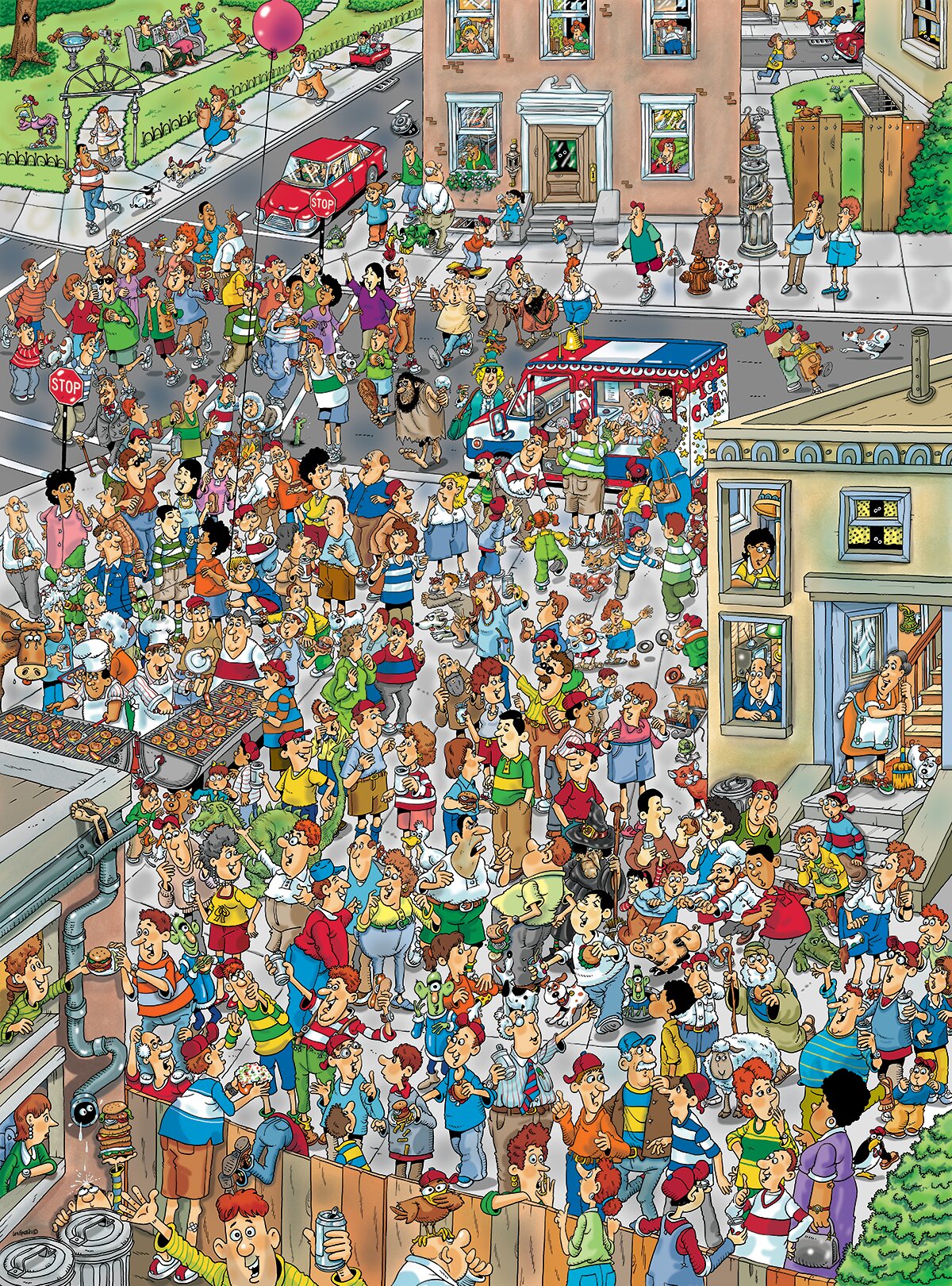 Bloc Party - Puzzle Len Epstein 1000 pièces
