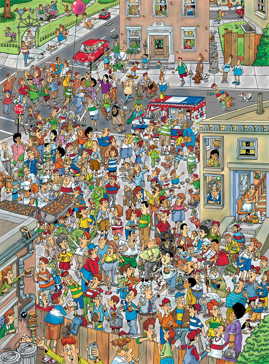 Bloc Party - Puzzle Len Epstein 1000 pièces