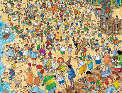 Tag am Strand – Len Epstein 1000-teiliges Puzzle