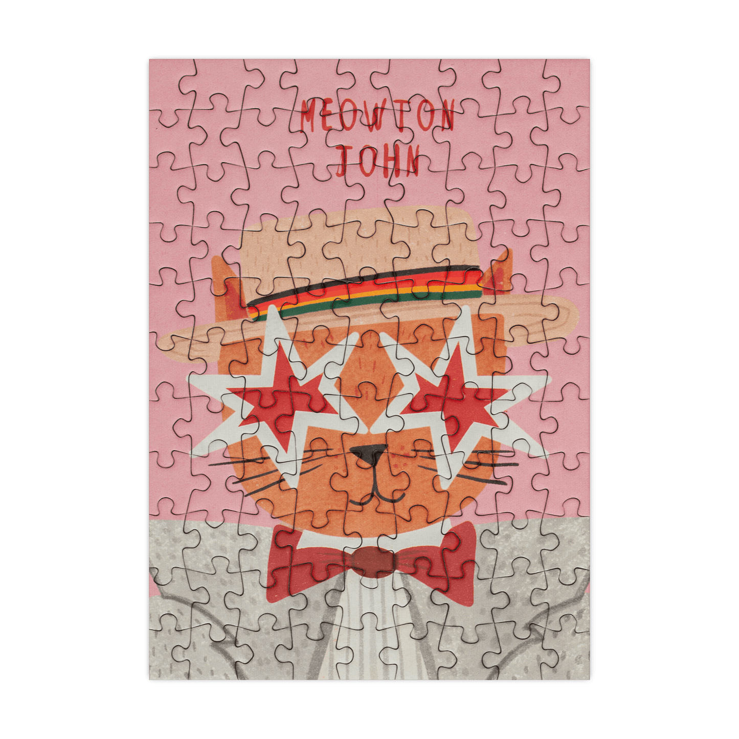 Meowton John 99 Piece Mini Jigsaw Puzzle