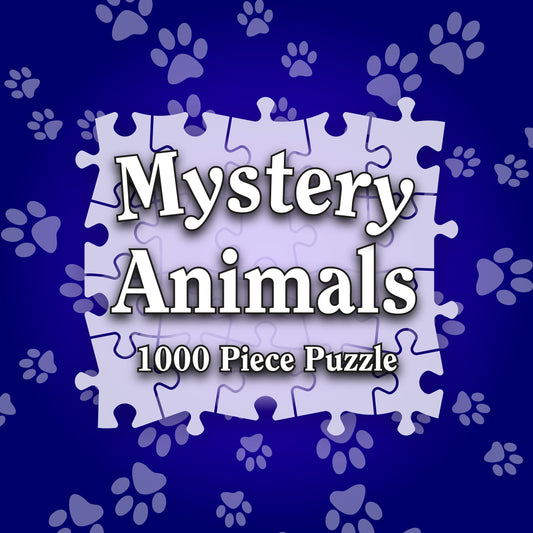 Mystery-Puzzle – Tiermotiv, 1000 Teile
