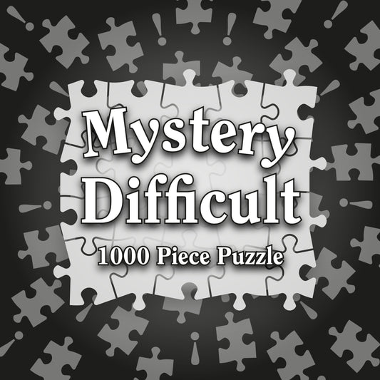 Puzzle mystère - Thème difficile 1000 pièces