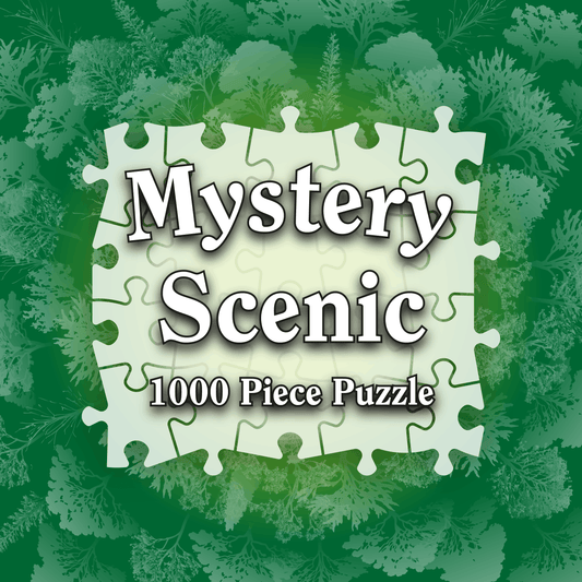 Mystery-Puzzle – Landschaftsmotiv, 1000 Teile