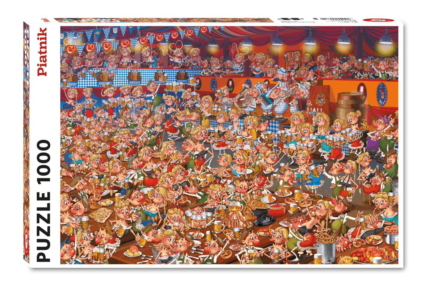 Puzzle Ruyer - Fête bavaroise 1000 pièces