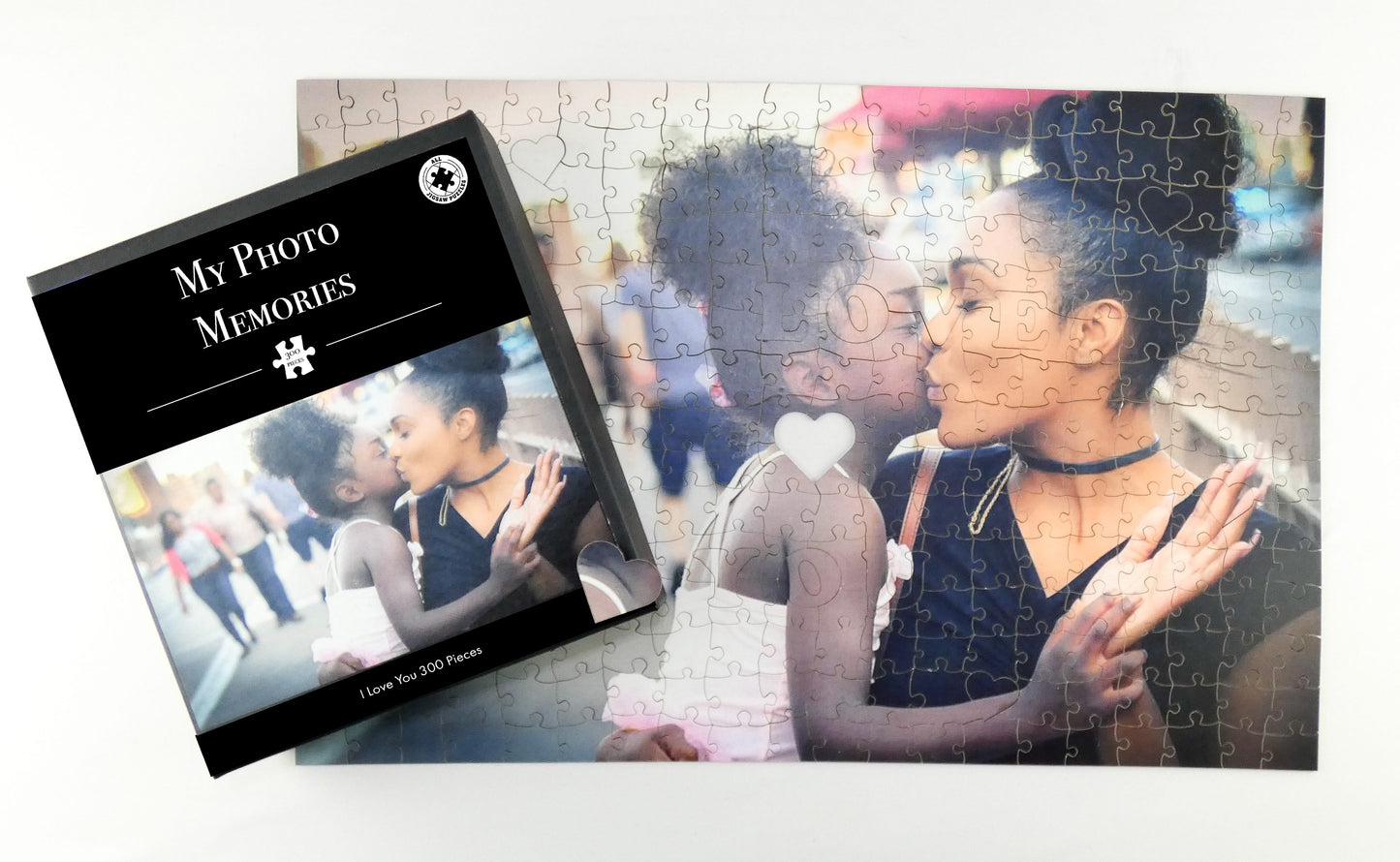 Mes souvenirs photo - Amour - Puzzle en bois 300 pièces