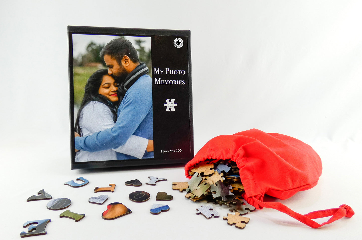 Mes souvenirs photo - Amour - Puzzle en bois 300 pièces