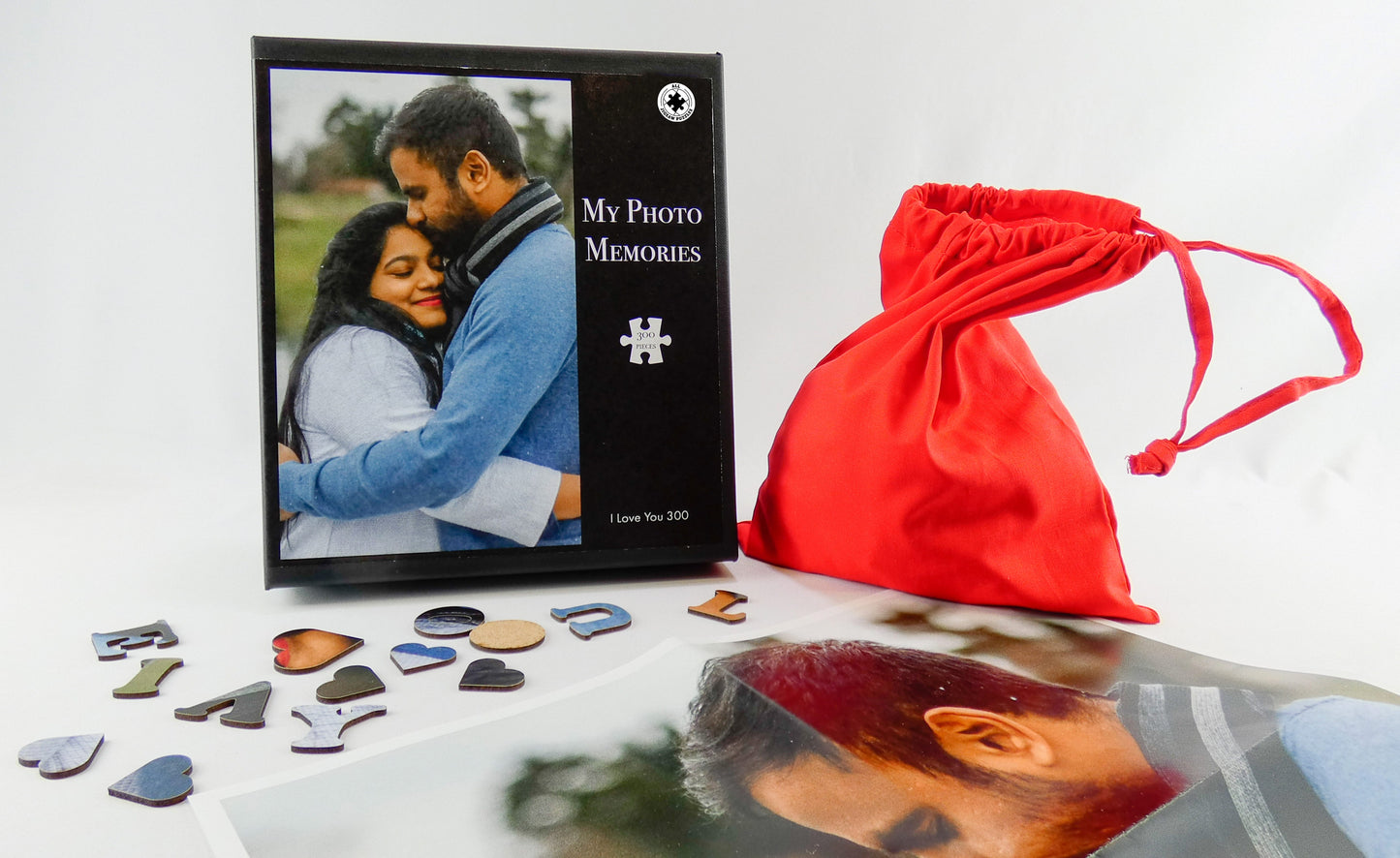 Mes souvenirs photo - Amour - Puzzle en bois 300 pièces
