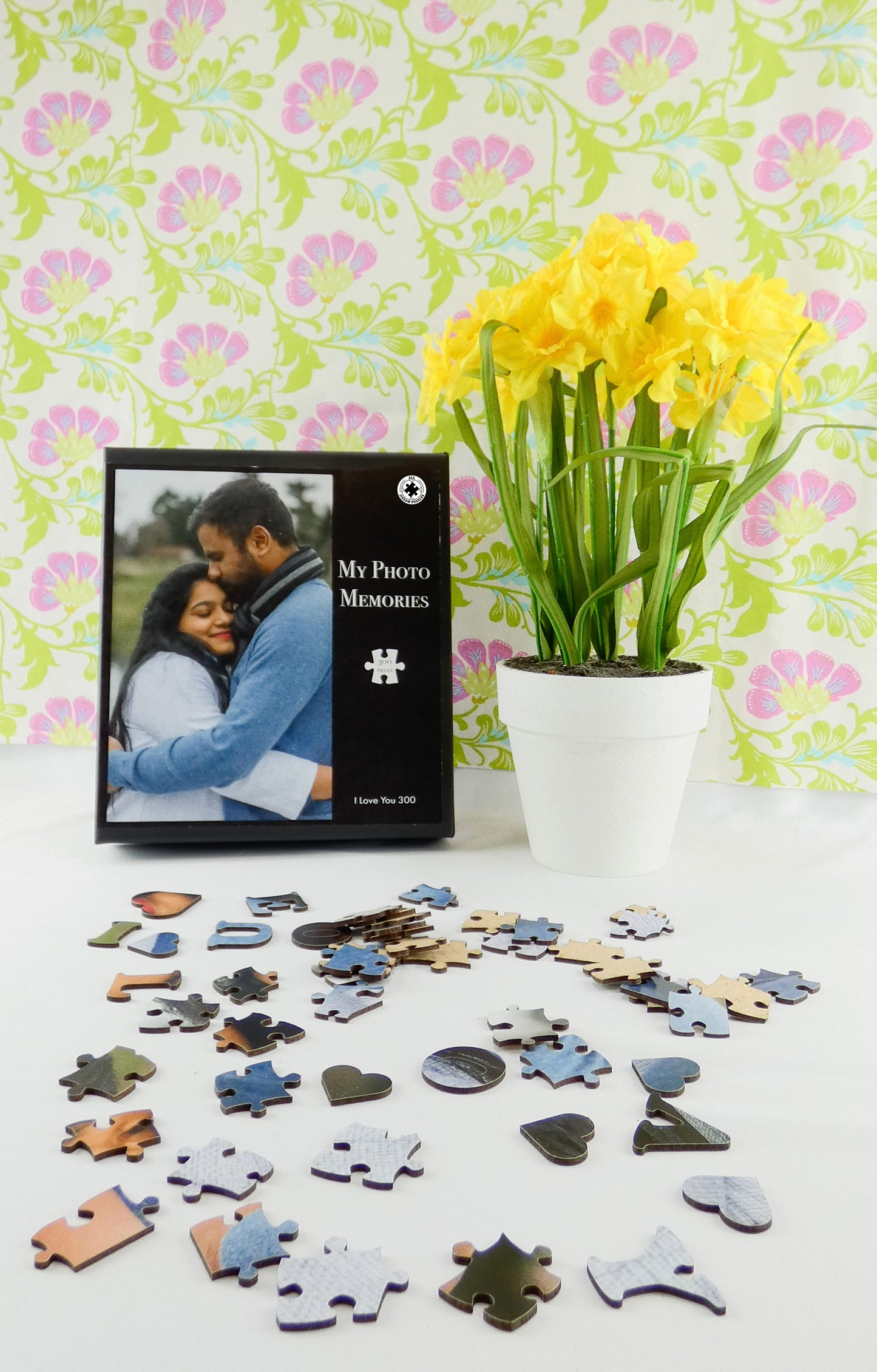Mes souvenirs photo - Amour - Puzzle en bois 300 pièces