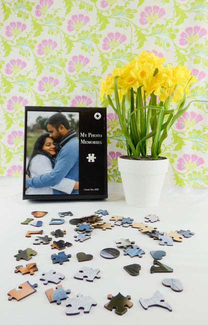 Mes souvenirs photo - Amour - Puzzle en bois 300 pièces
