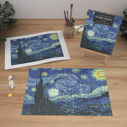 Starry Night by Vincent van Gogh 300 Piece Wooden Jigsaw Puzzle
