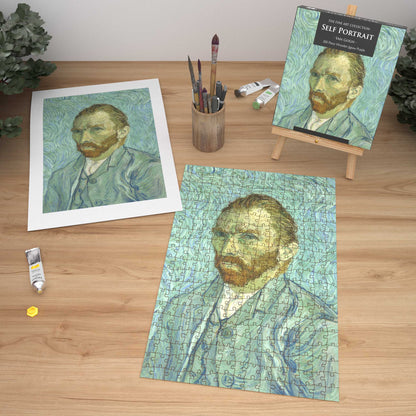 Selbstporträt von Vincent van Gogh, 300-teiliges Holzpuzzle