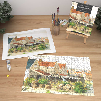 Die Fischtrocknungsscheune von Van Gogh, 300-teiliges Holzpuzzle
