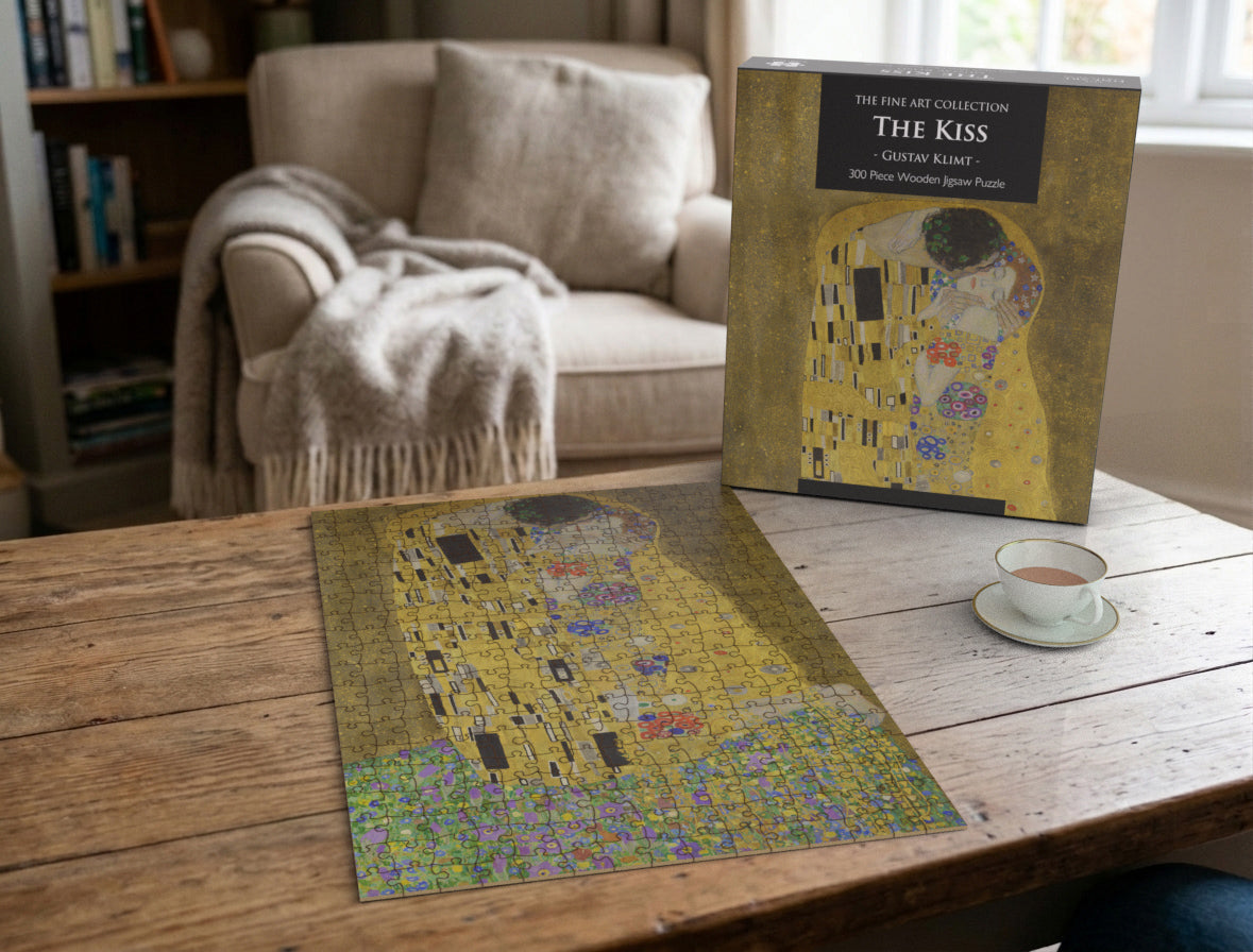 Puzzle 300 pièces Le Baiser de Gustav Klimt