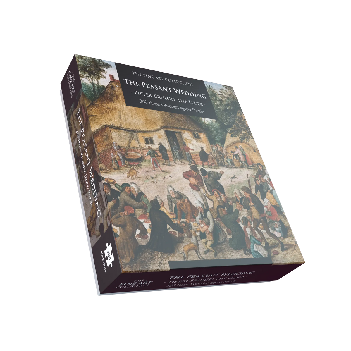 Puzzle en bois de 300 pièces « Le mariage paysan »
