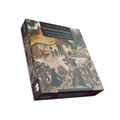 Puzzle en bois de 300 pièces « Le mariage paysan »