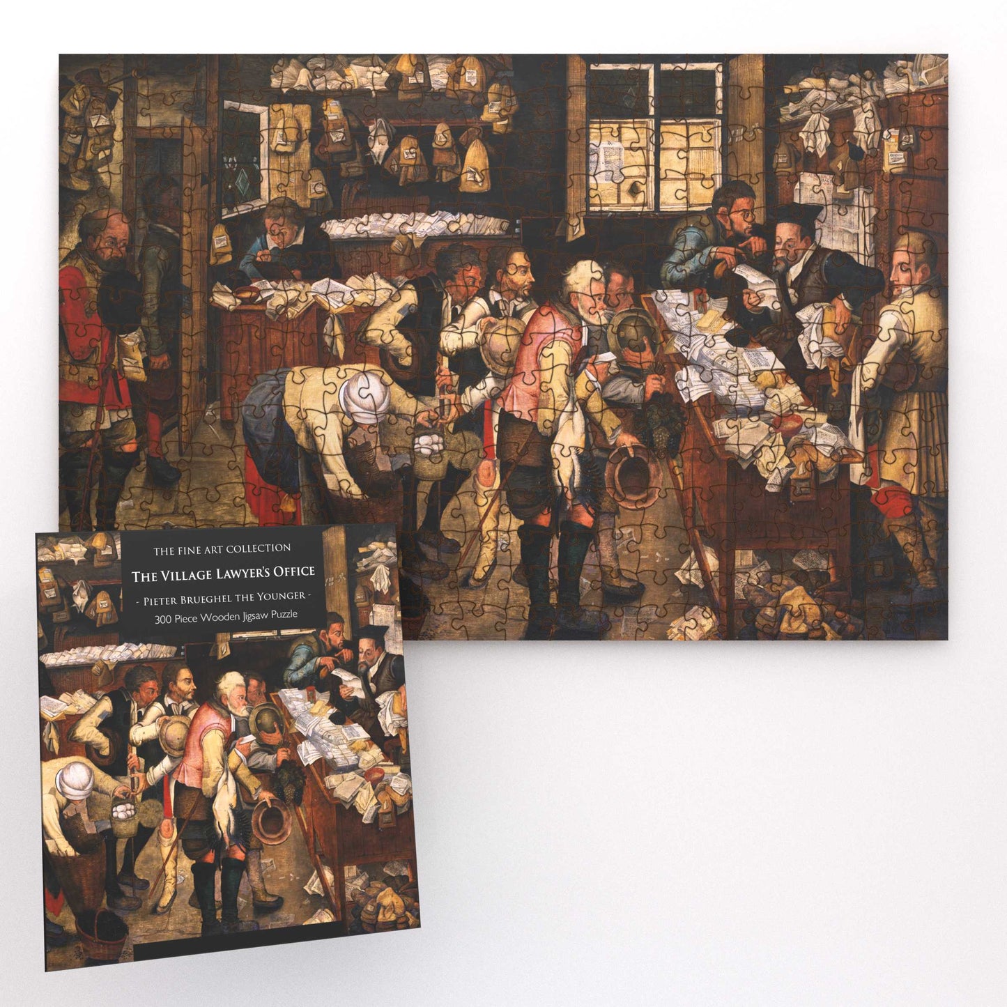 Holzpuzzle „The Village Lawyer's Office“, 300 Teile