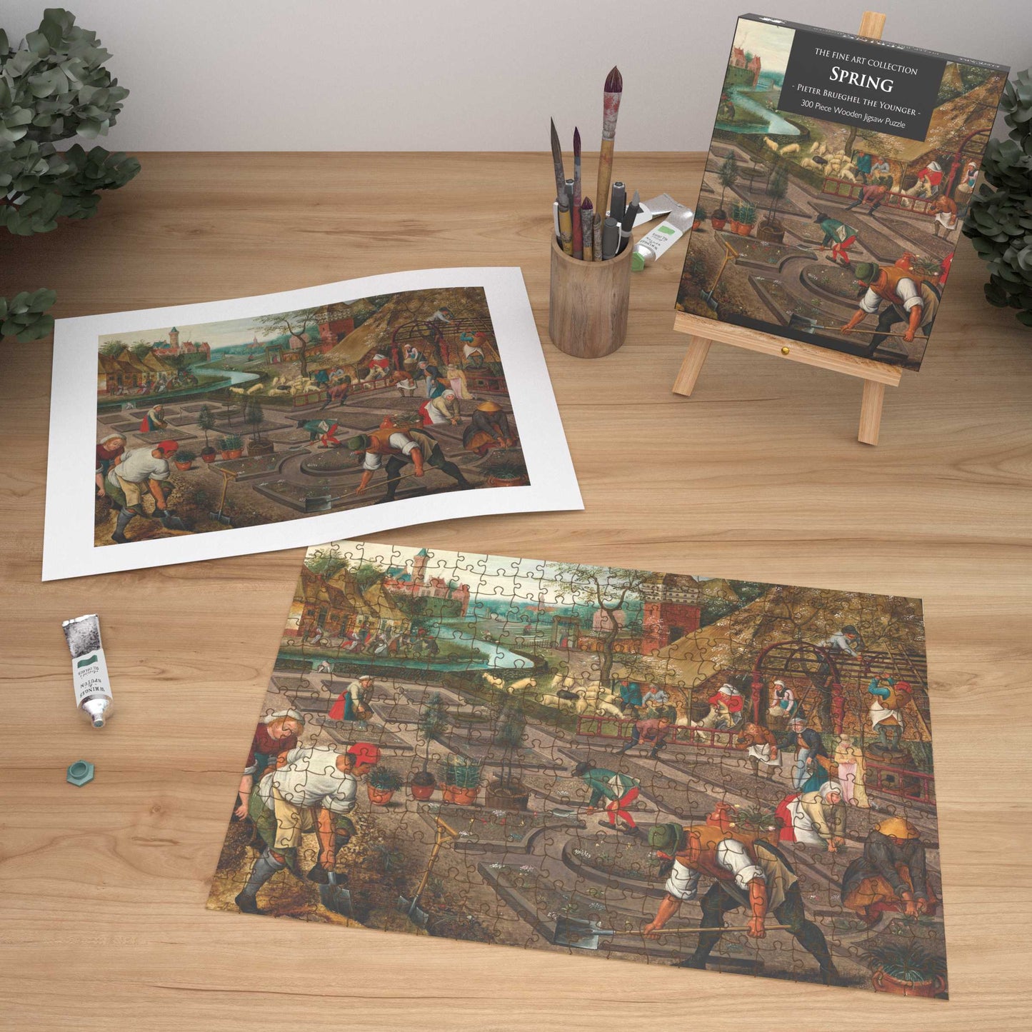Puzzle en bois Printemps 300 pièces