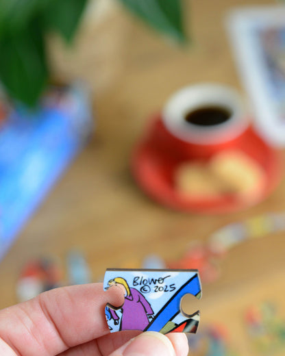 2025 According to Blower 1000 or 300 Piece Jigsaw Puzzle