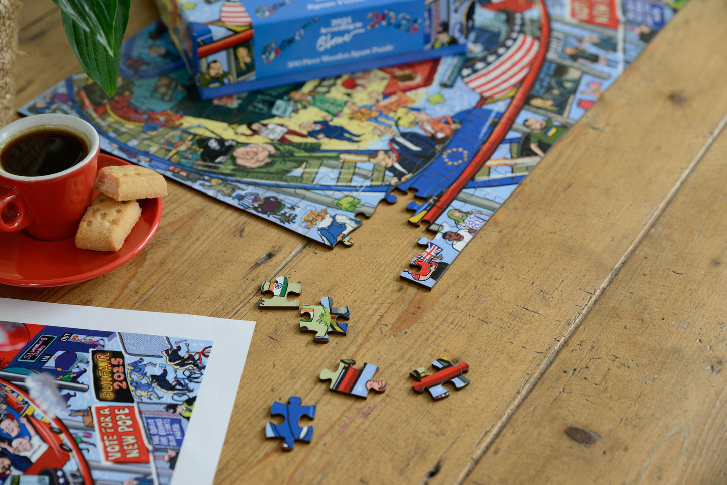 2025 According to Blower 1000 or 300 Piece Jigsaw Puzzle