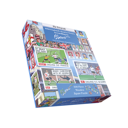 Daily Telegraph 1966 England's Road to Victory - According to Blower 1000 Piece Jigsaw Puzzle