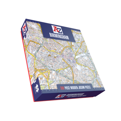 A-Z Map of Birmingham 1000 or 300 Piece Jigsaw