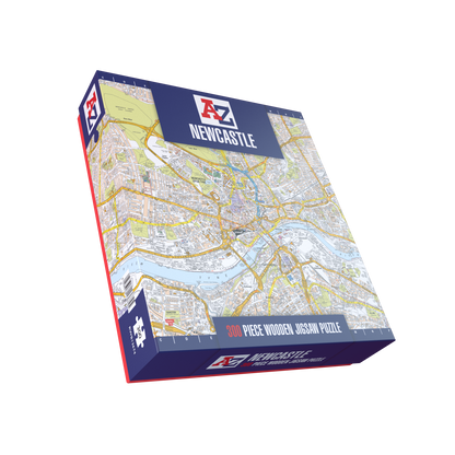 A-Z Map of Sheffield 1000 or 300 Piece Jigsaw