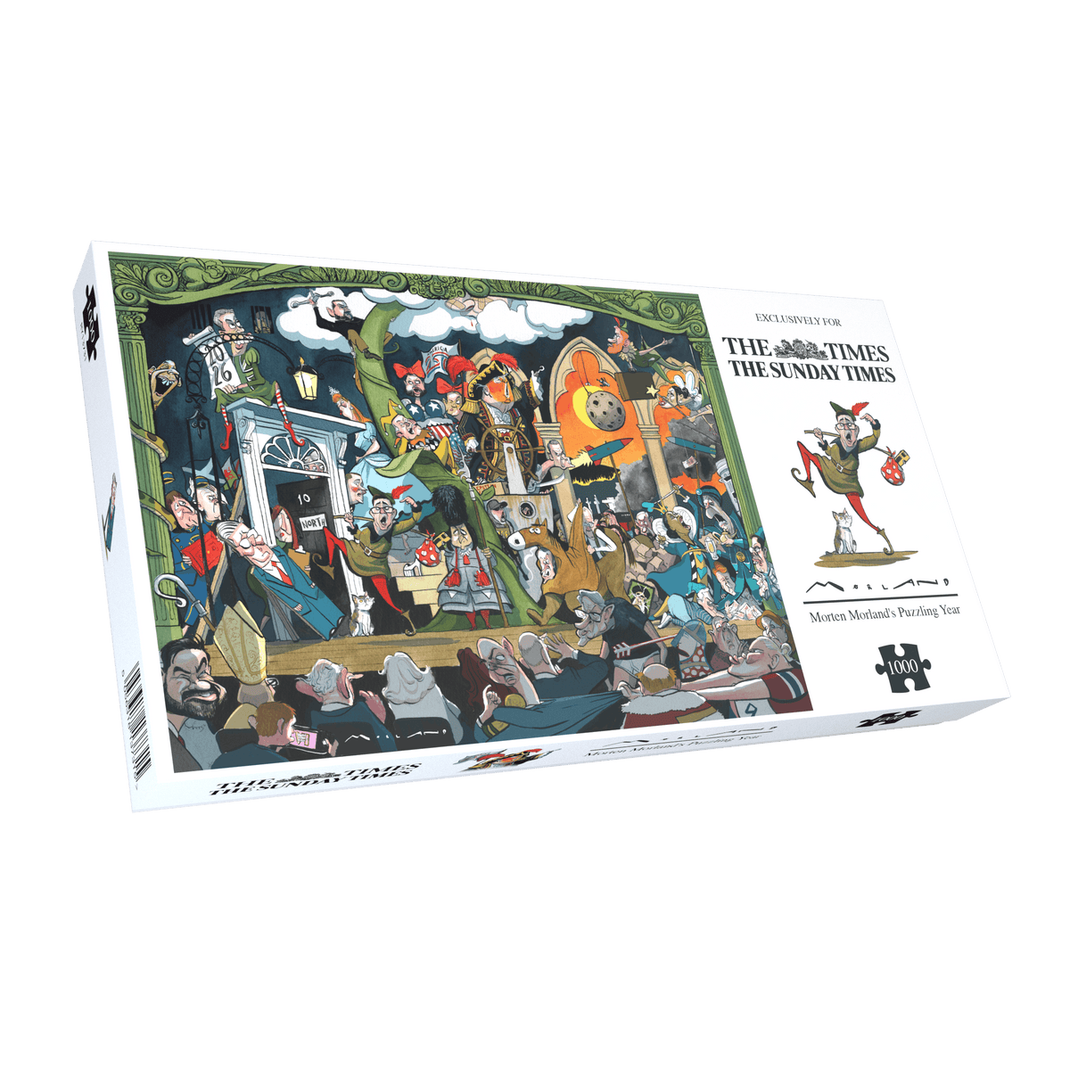 PRE-ORDER The Times 'Morten Morland's Puzzling Year 2026' 1000 Piece Jigsaw Puzzle