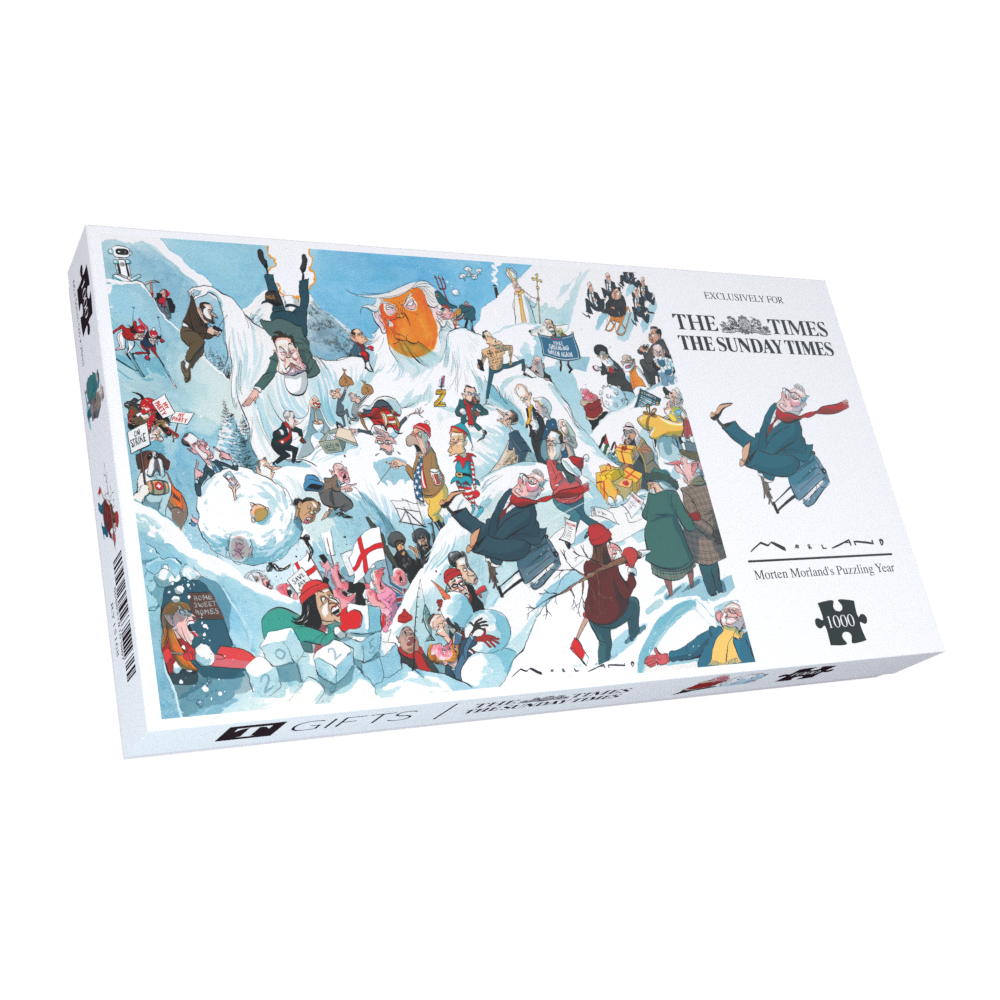 The Times 'Morten Morland's Puzzling Year' 1000 Piece Jigsaw Puzzle