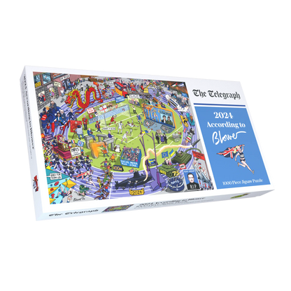 2024 According to Blower 1000 or 300 Piece Jigsaw Puzzle