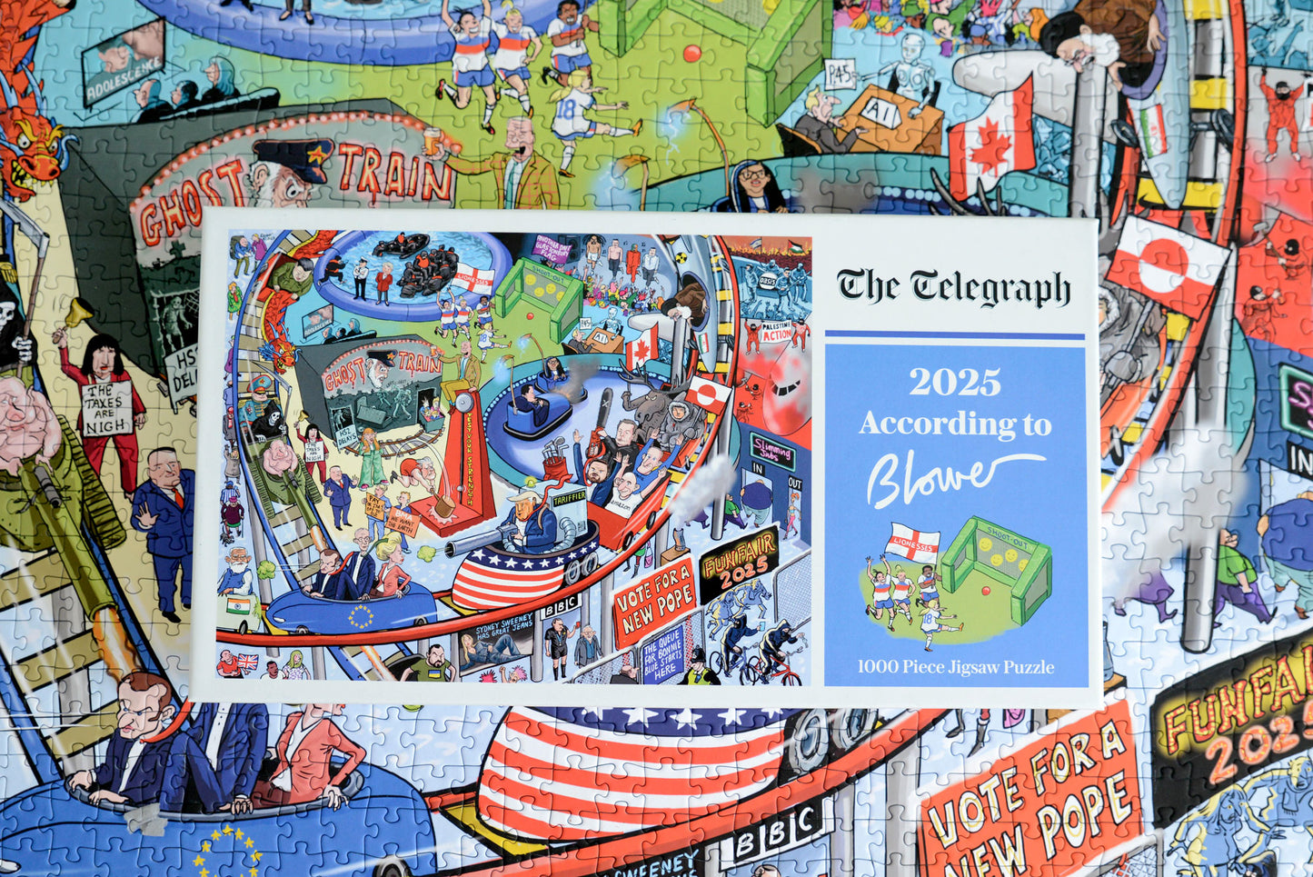 2025 According to Blower 1000 or 300 Piece Jigsaw Puzzle