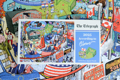 2025 According to Blower 1000 or 300 Piece Jigsaw Puzzle