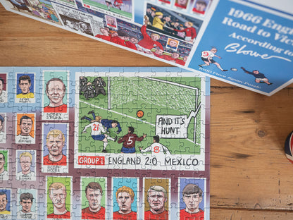 Daily Telegraph 1966 England's Road to Victory - According to Blower 1000 Piece Jigsaw Puzzle