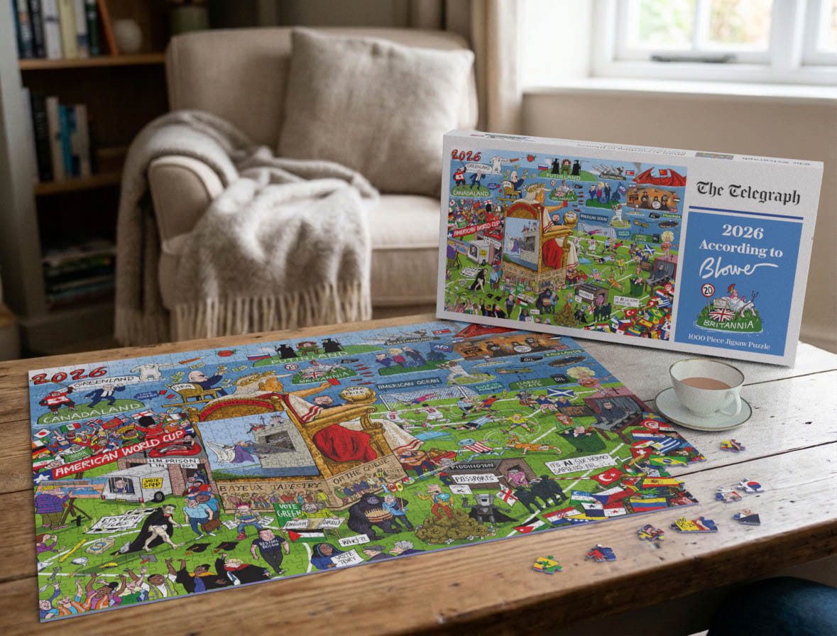 Telegraph 2026 According to Blower 1000 Piece Jigsaw Puzzle