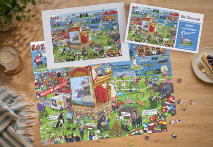 Telegraph 2026 According to Blower 1000 Piece Jigsaw Puzzle