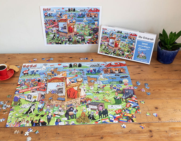 PRE-ORDER Telegraph 2026 According to Blower 1000 Piece Jigsaw Puzzle