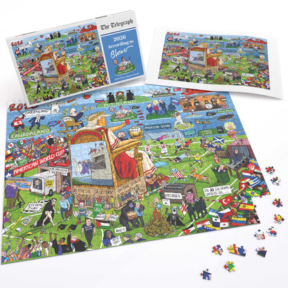 Telegraph 2026 According to Blower 1000 Piece Jigsaw Puzzle