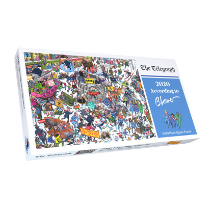 2020 According to Blower 1000 or 300 Piece Jigsaw Puzzle