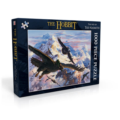 The Hobbit: Bilbo and the Eagles 1000 Piece Jigsaw Puzzle